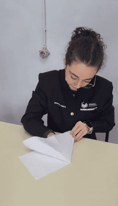 dobragem de guardanapo